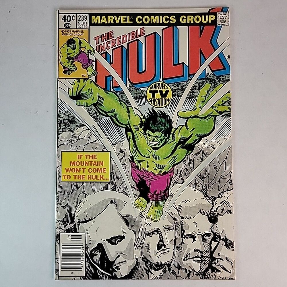 THE INCREDIBLE HULK 239 NEWSSTAND SAL BUSCEMA COVER MARVEL COMICS: 1979 VINTAGE